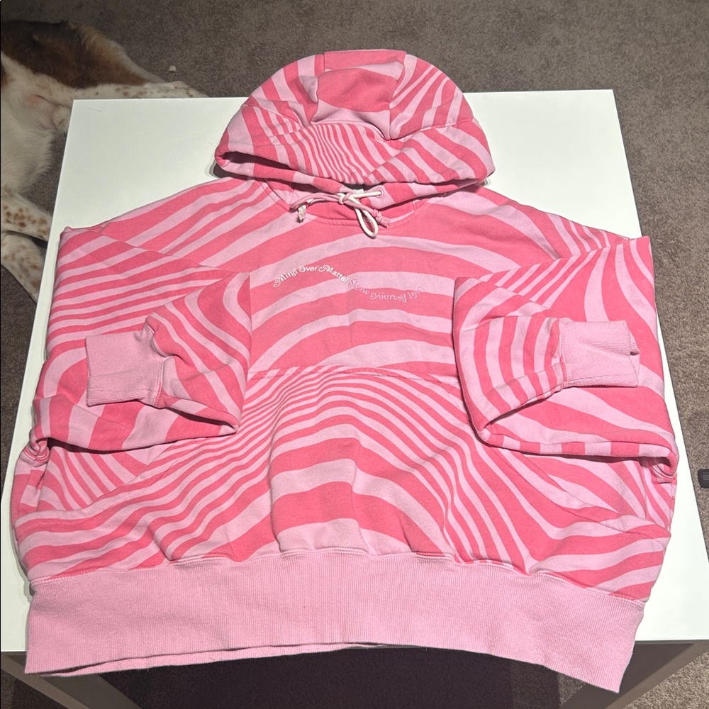 Nike Pink Fleece Sweat Set